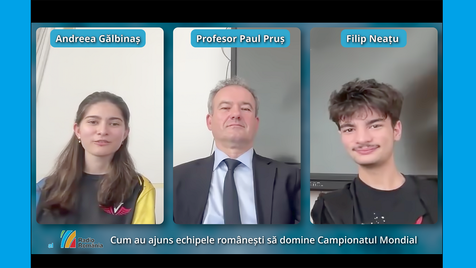 Momentul în care România a cucerit lumea roboticii (foto RRI)